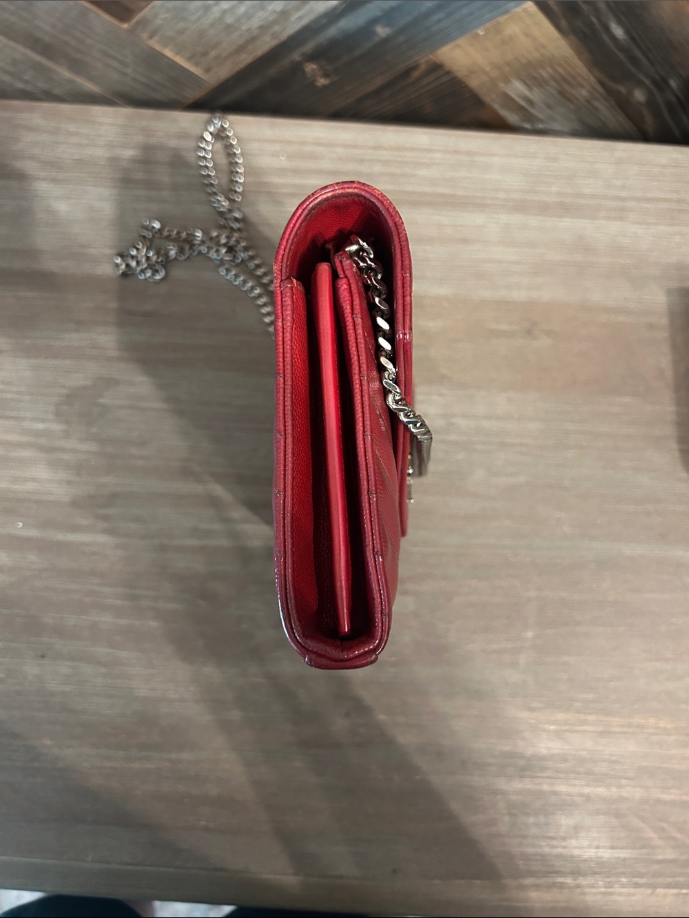 YSL Signature Cassandre Wallet on Chain - Picture 3 of 8